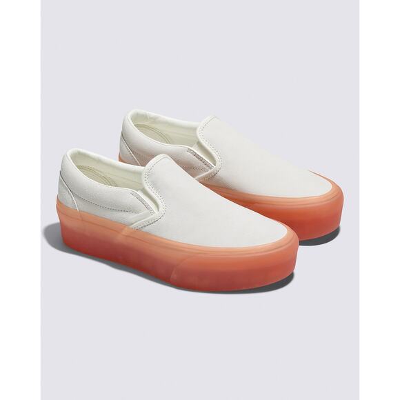 Vans Stackform Marshmallow/Peach - Women 7.5 - Platform Pop - Picture 1 of 3